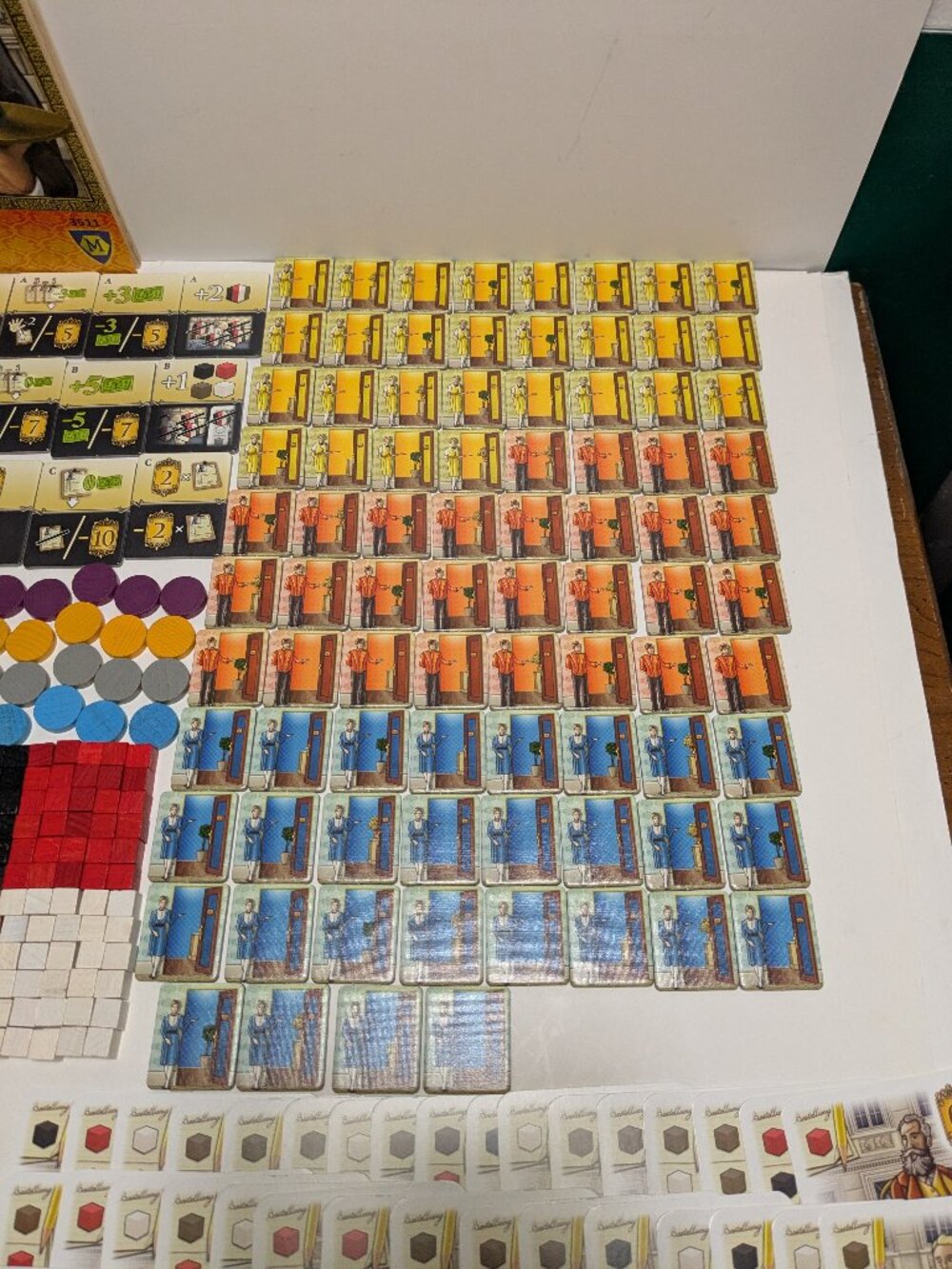Grand Austria Hotel Board Game Complete Strategy Economic Resource Management - Picture 8 of 16